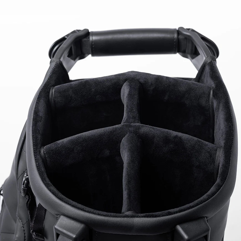Srixon スタンドバッグ 黒 グローブホルダー付き SRIXON Srixon Blackout Collection Vessel Stand Bag スリクソン